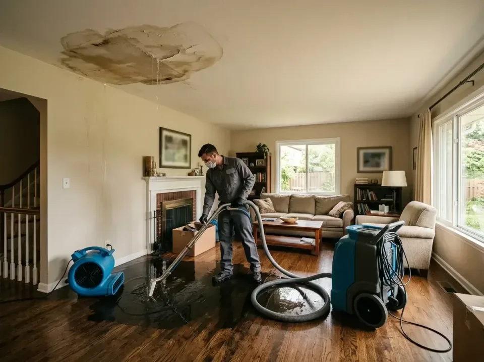 attic-pipe-burst-ceiling-drip-008 — frequently asked questions, Water Damage Restoration & Carpet Care in Chapel Hill, NC